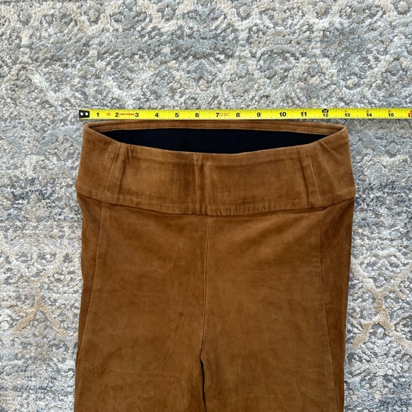 OFF TRACK leather suede leggings size M run small!!! - Picture 6 of 12